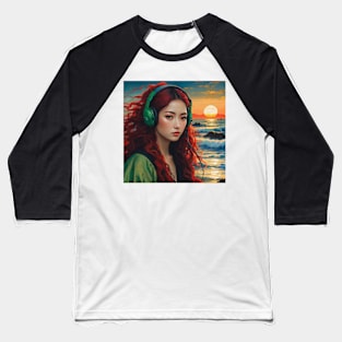 japanese girl Baseball T-Shirt